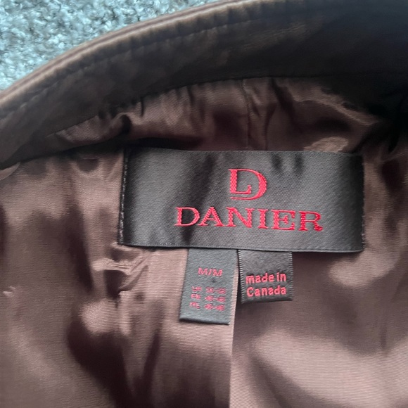 DANIER LEATHER JACKET SIZE M - Picture 5 of 6